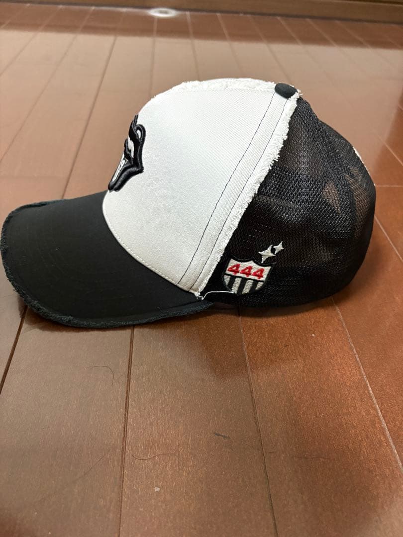 新品 ヨシノリコタケ ローリングストーンズ メッシュキャップ 黒 ブラック