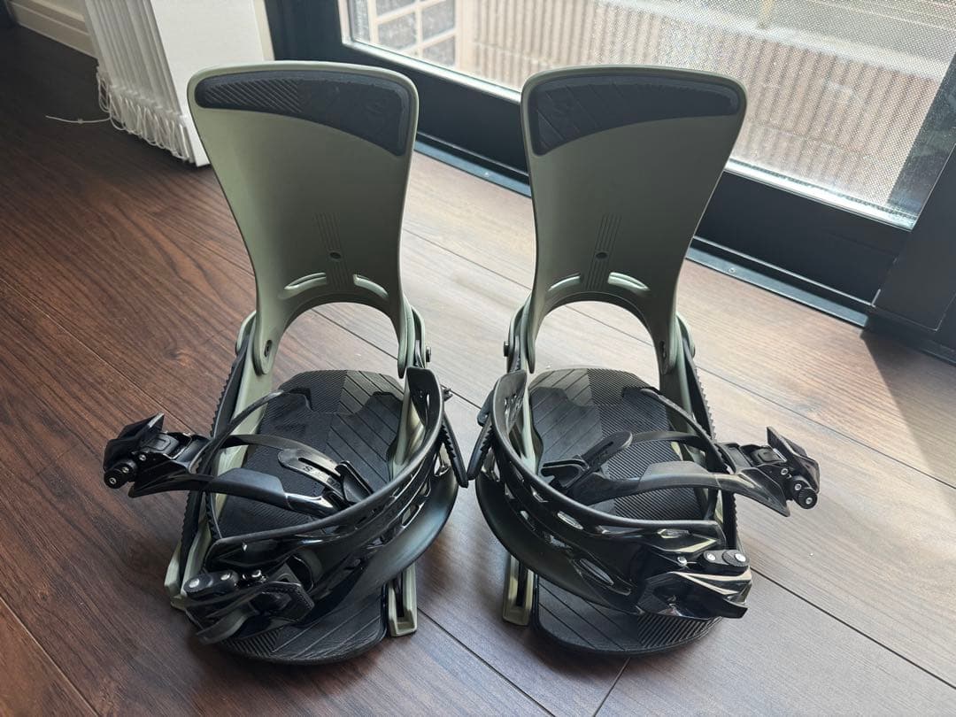 サロモン スノーボード ビンディング リズム Sサイズ グリーン