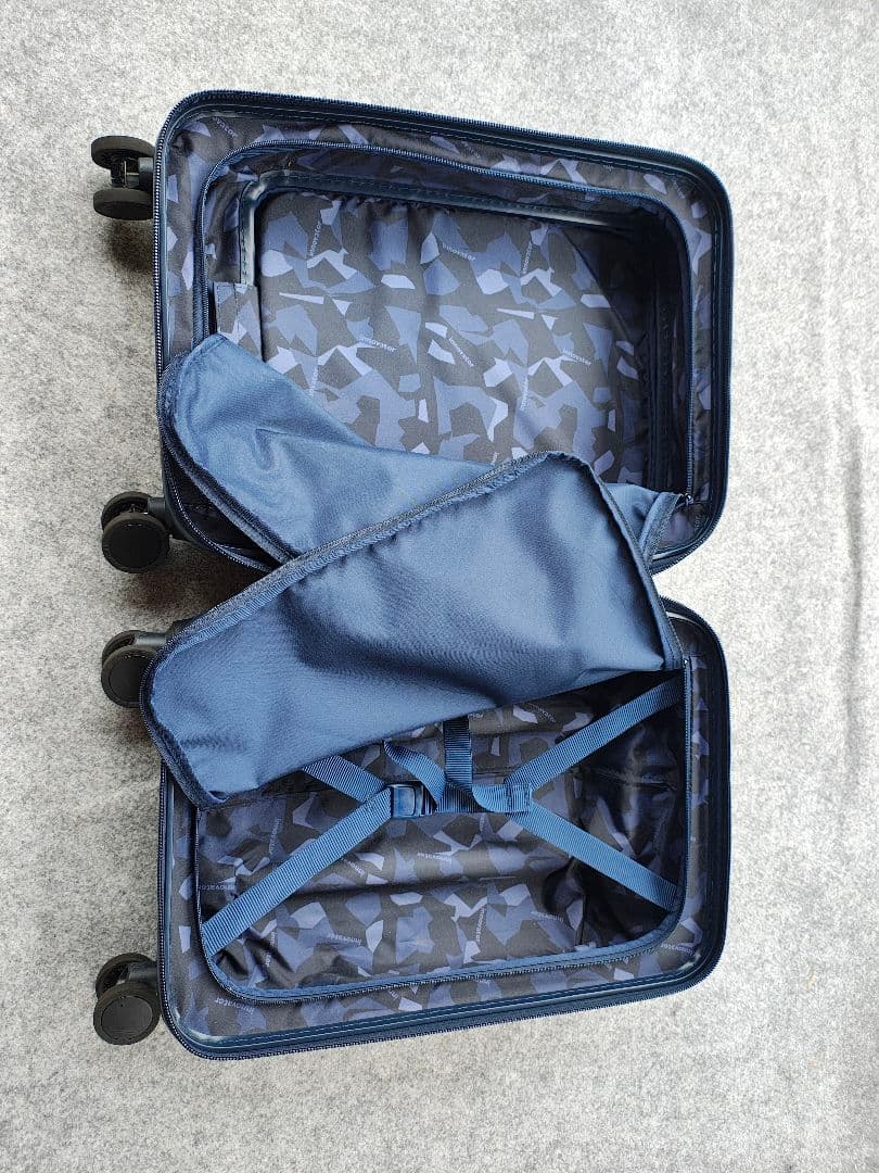 保証1年3ヶ月残 Innovator ネイビー ストライプキャリーカート