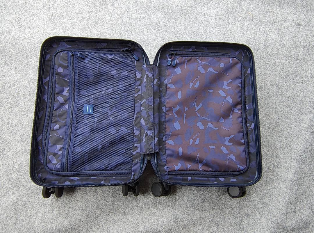 保証1年3ヶ月残 Innovator ネイビー ストライプキャリーカート