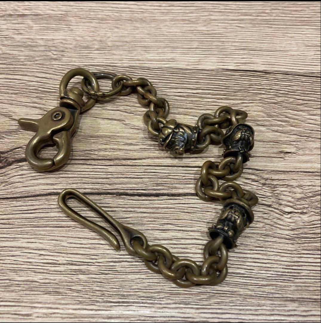 PEANUTS & CO ブルドッグデザイン ウォレットチェーン