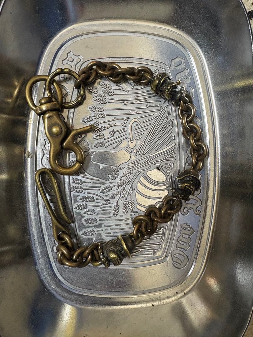 PEANUTS & CO ブルドッグデザイン ウォレットチェーン