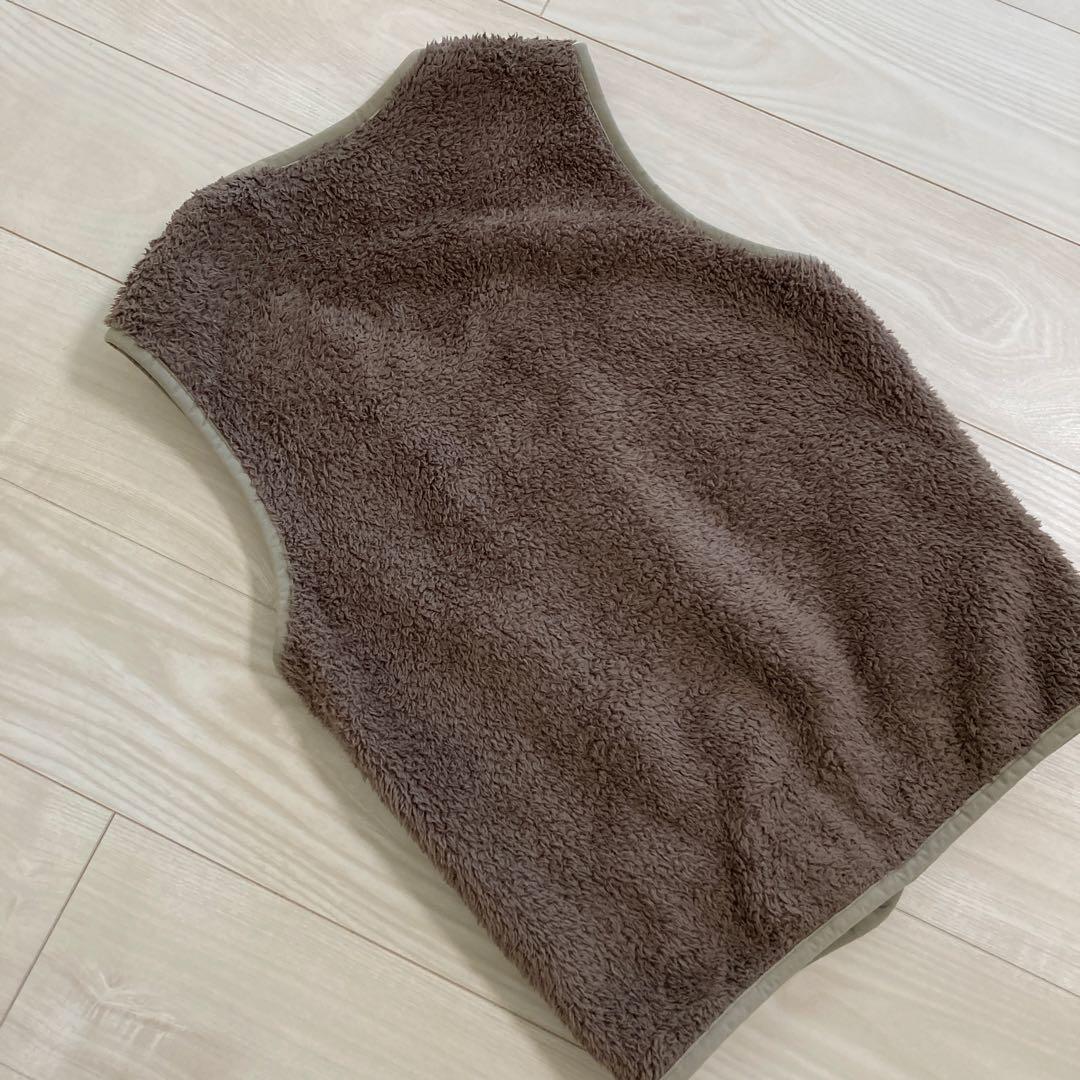 patagonia フリース ベスト XS ブラウン