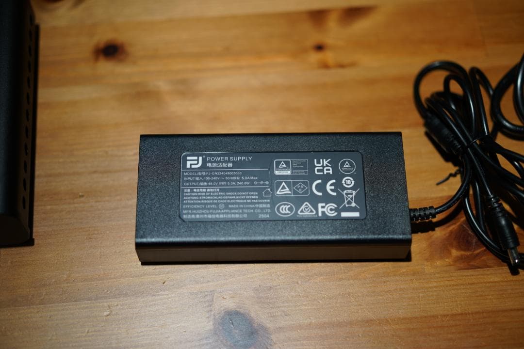 Fosi Audio ZA3 アンプ 48V 窒化ガリウム 力 供給 ユニット