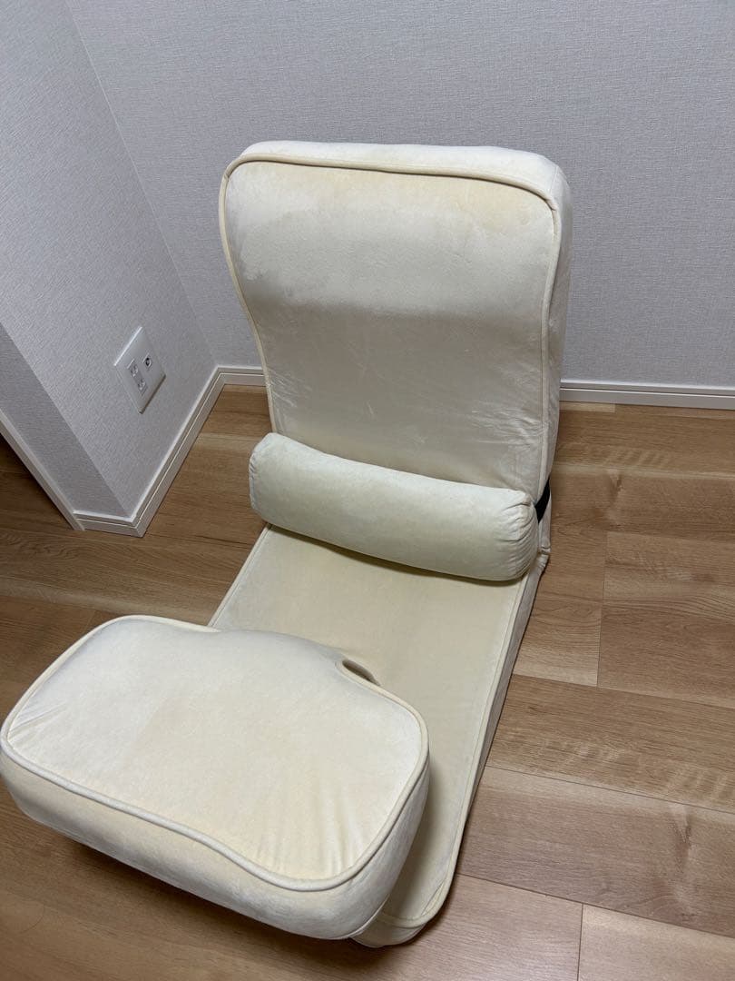 ニトリ ゲーミング座椅子2 ベロア　ベージュ　BE