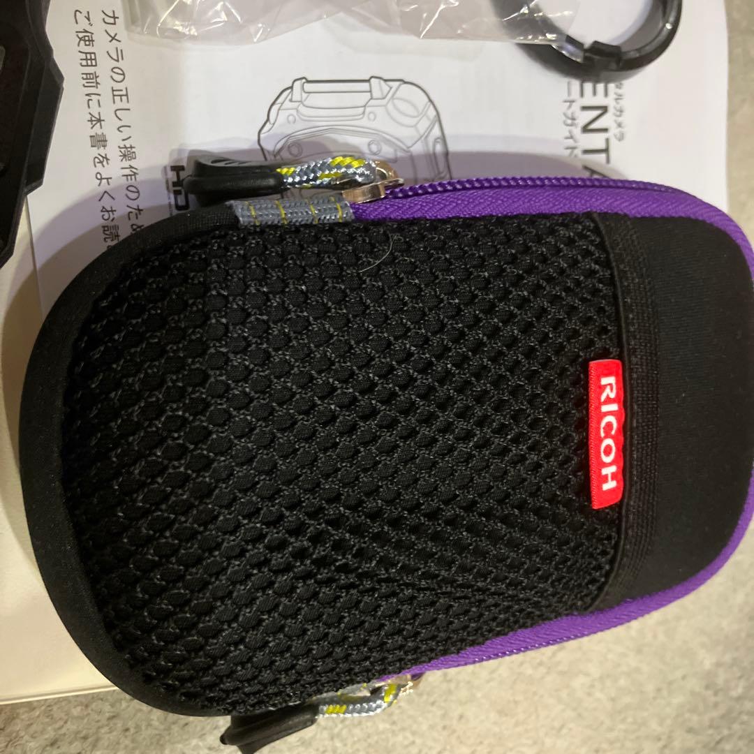 PENTAX WG-90 防水デジタルカメラ　ケース、SDカード付き