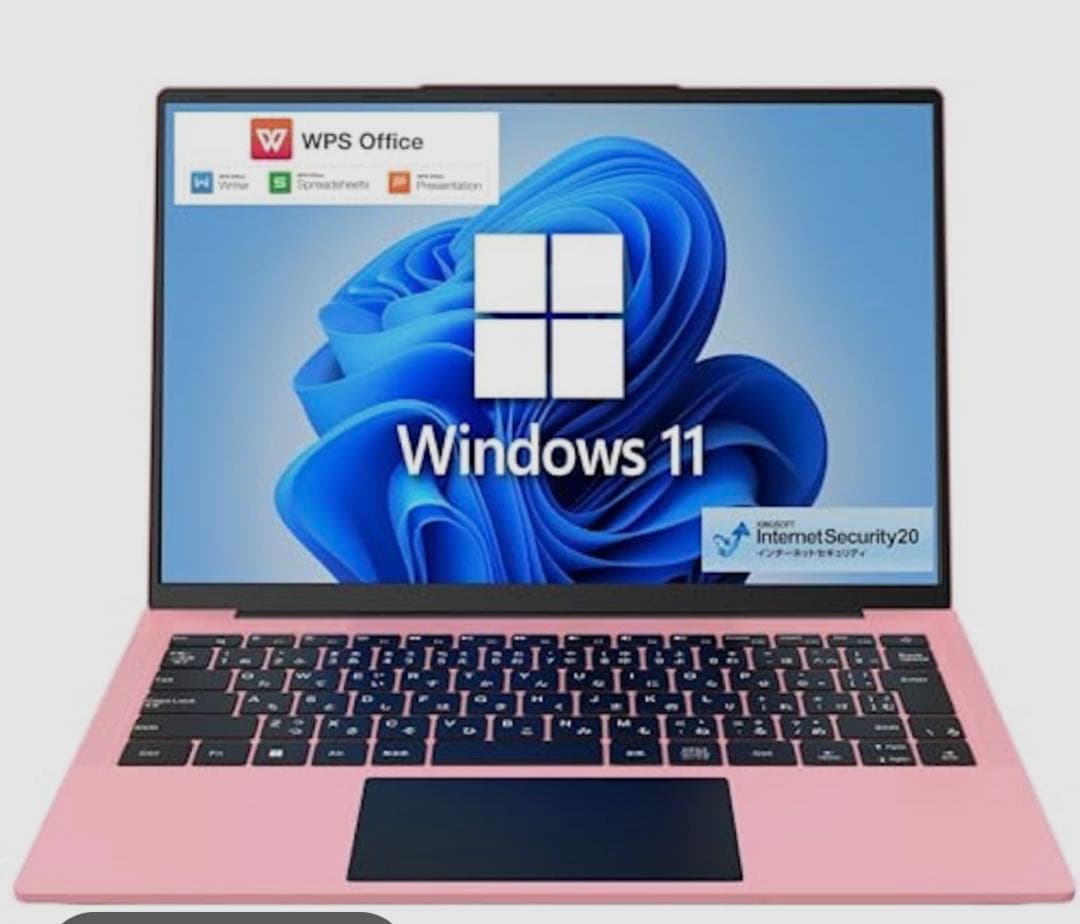 Windows 11 ノートPC WPS Office付きプルー