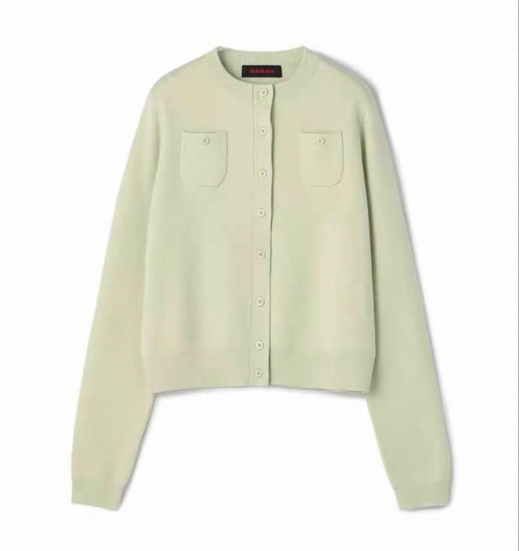 CABaN キャバン コットンカシミヤ クルーネックカーディガン 51