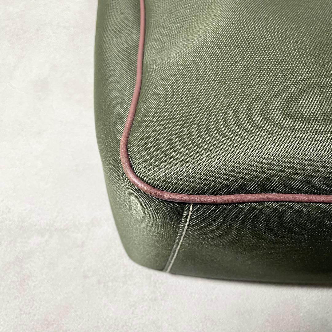 【美品】保存袋 ハンティングワールド トートバッグ キャンバス レザー メンズ