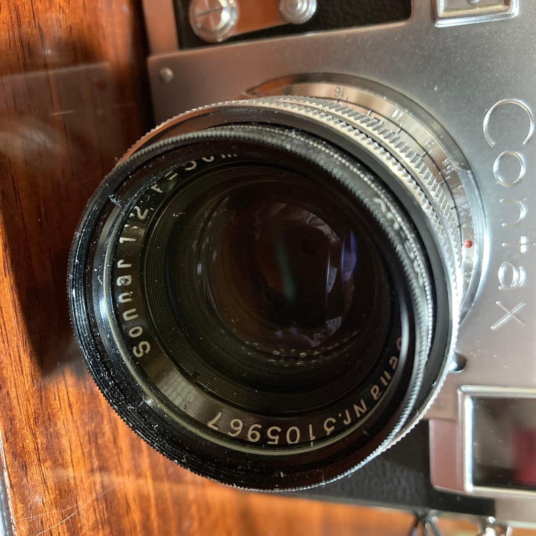 フィルムカメラ Contax IIIa Sonnar 50mm F2