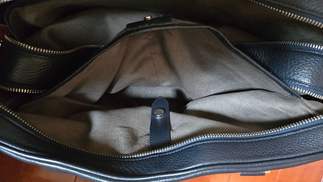 PELLE MORBIDA Maiden Voyage ネイビー ビジネスバッグ