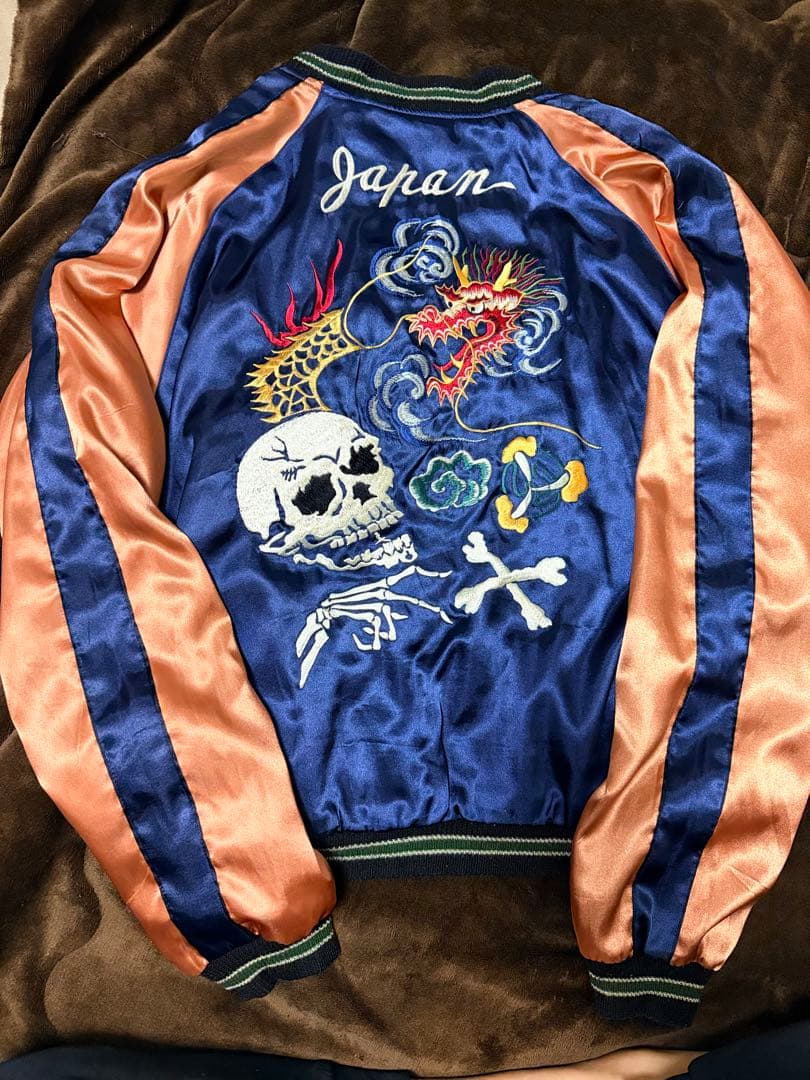 美品 ２面用 テーラー東洋 虎 富士山 日本限定 スカジャン vintage