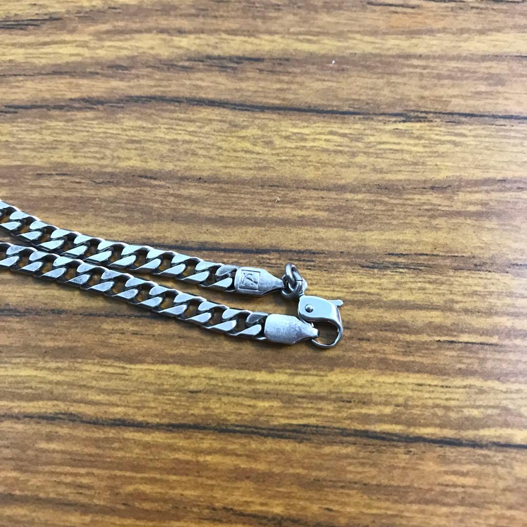 【しんや】レダシルマ B2 ゲルマニウム ダイヤ10P 喜平 ネックレス