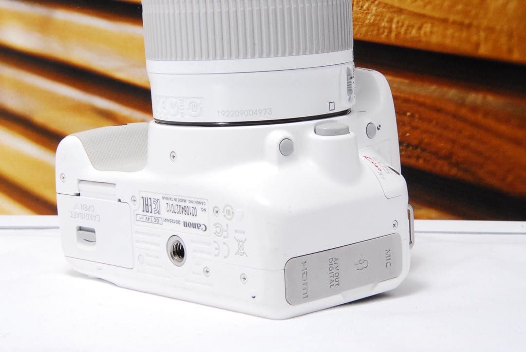 一眼レフ キャノン kiss x7 ホワイト 白 Canon スマホ転送 カメラ