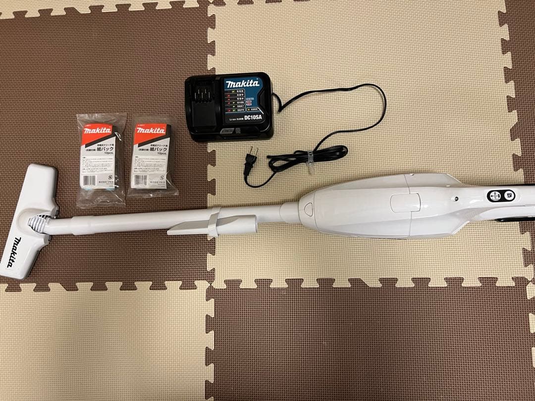 【動作確認済】マキタ 掃除機 CL107FD 充電式クリーナー 紙パック付