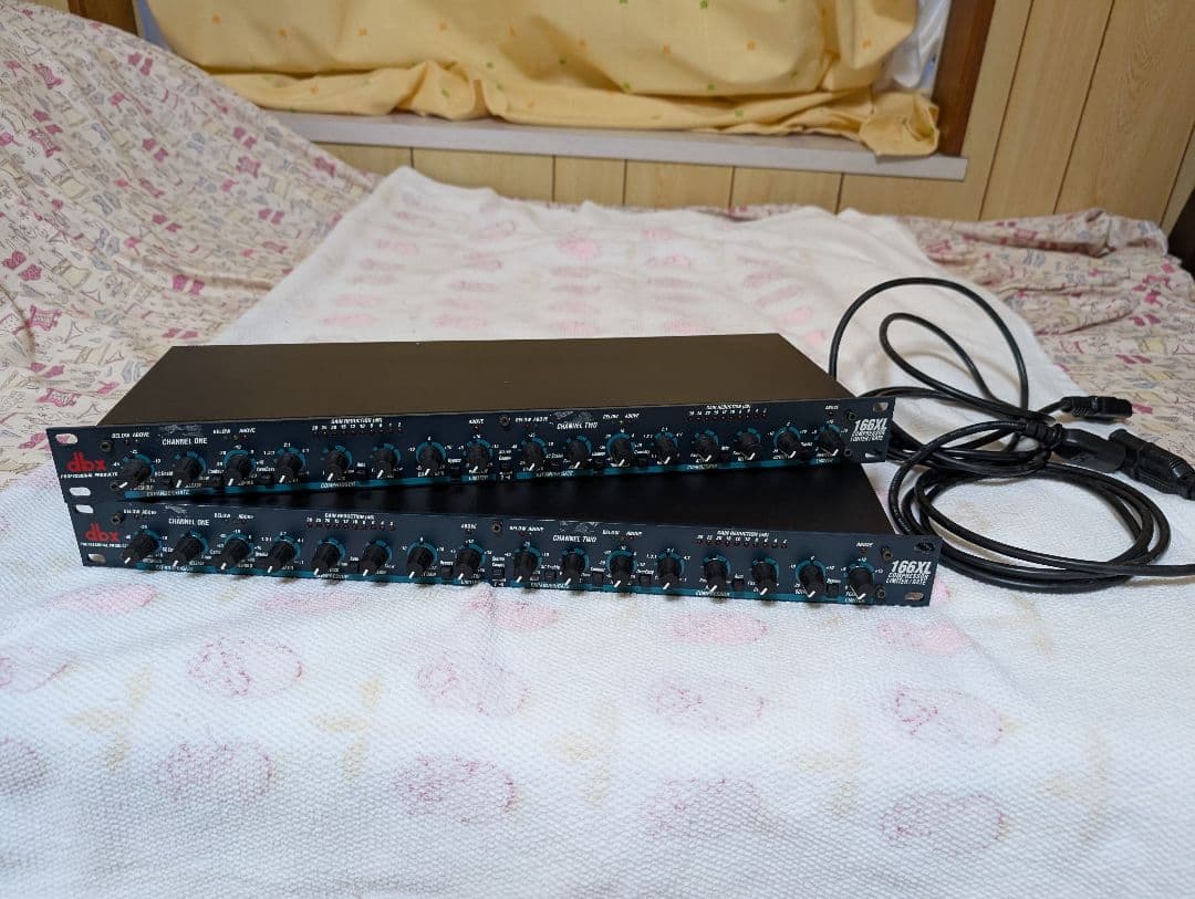 J*n様 dbx　166XL プロセッサー XLR端子付き　２台セット