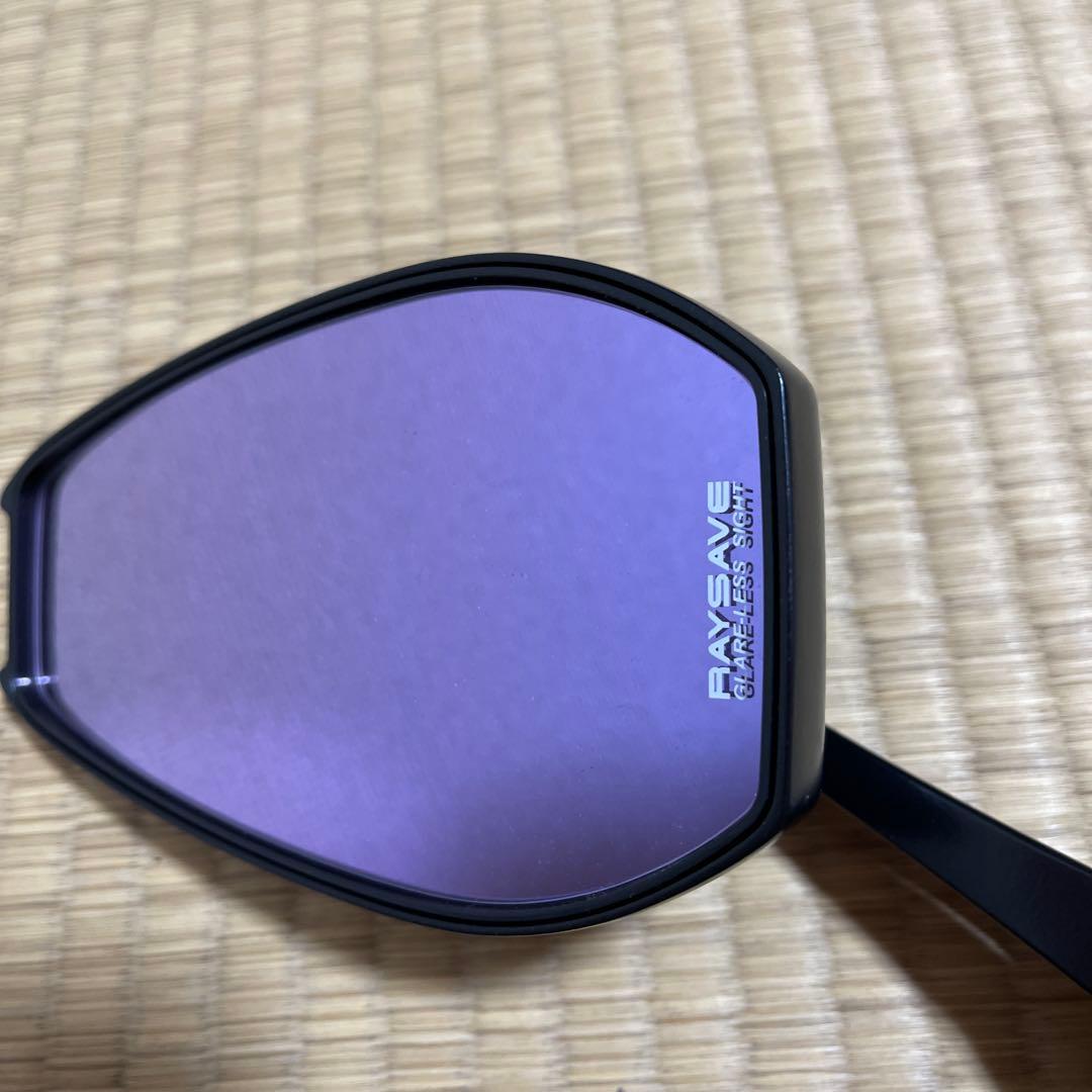 タナックス （TANAX） ナポレオン シャークミラー4 ブラック　2本セット