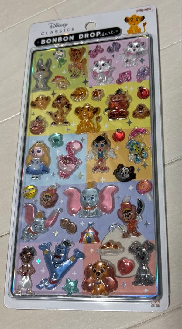 ボンボンドロップシール6枚セット☆正規品☆新品 ズートピアetc