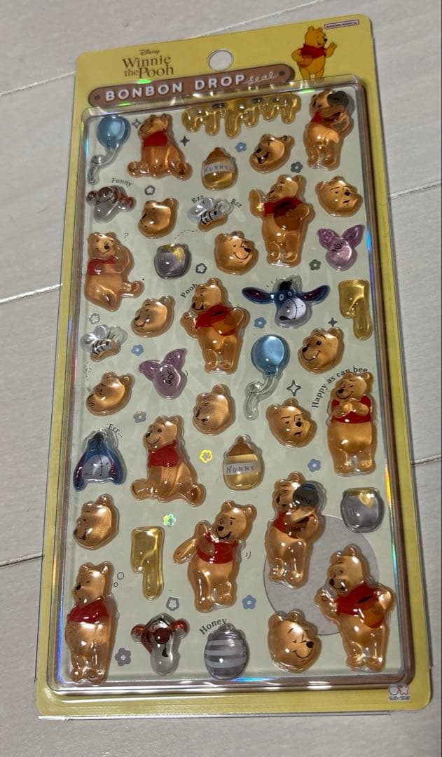 ボンボンドロップシール6枚セット☆正規品☆新品 ズートピアetc