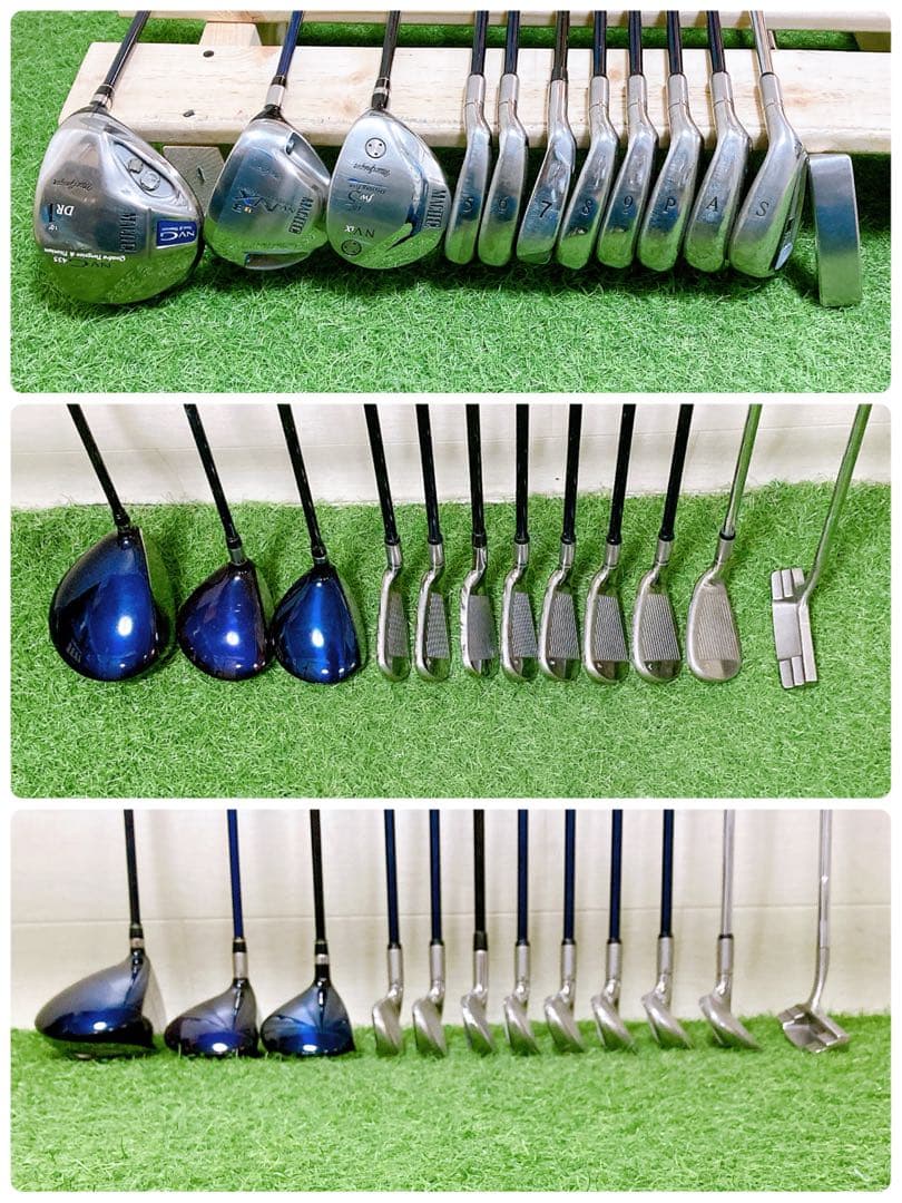 H3 初心者オススメ　ゴルフクラブ　メンズセット　12本 バックキャロウェイ