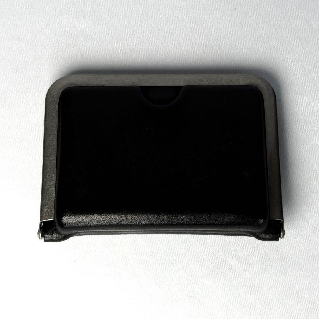 【美品】Hender Scheme ブラックレザー、カード、ケース