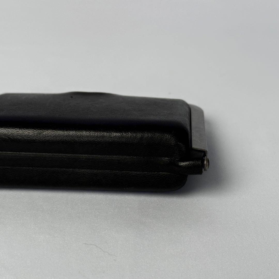 【美品】Hender Scheme ブラックレザー、カード、ケース