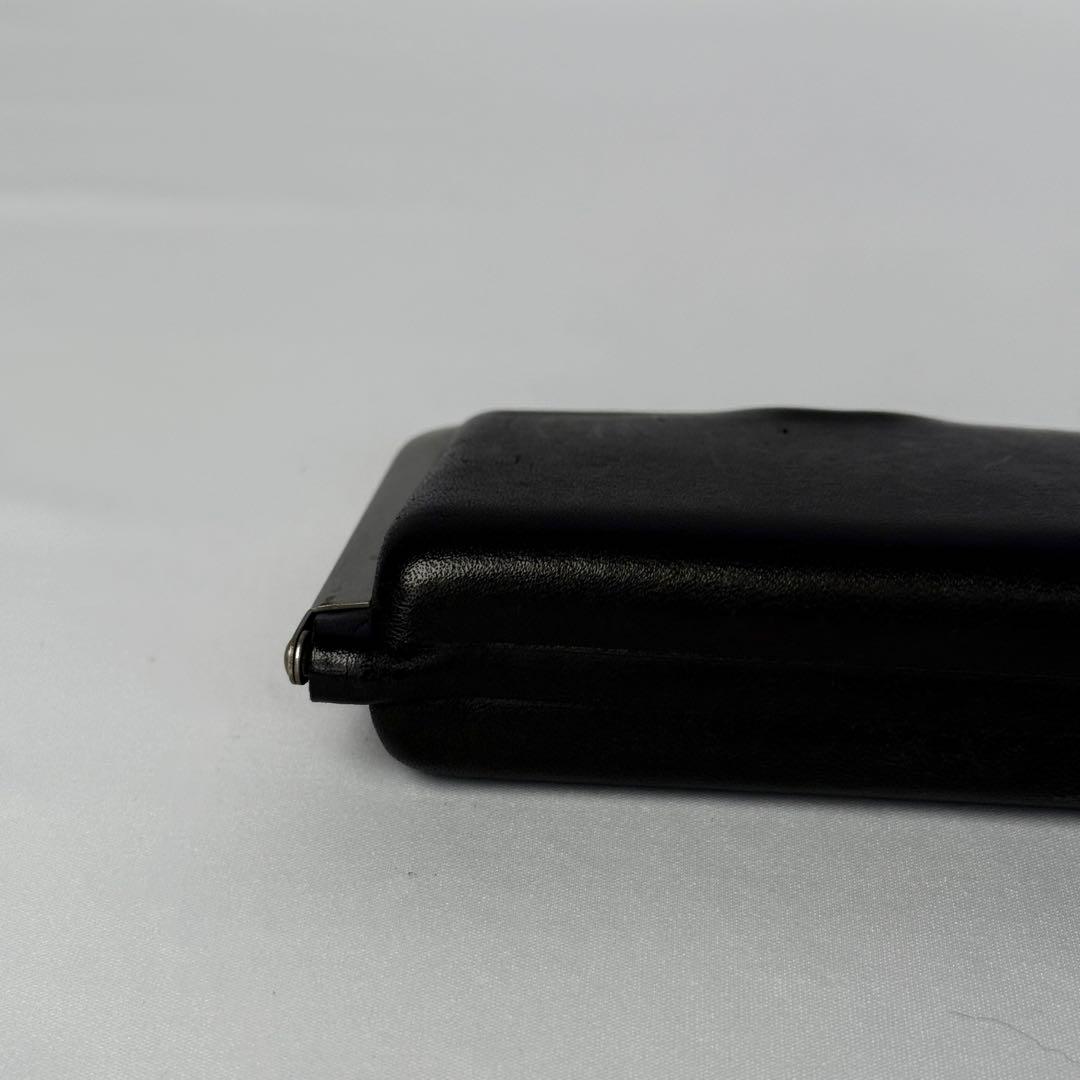 【美品】Hender Scheme ブラックレザー、カード、ケース