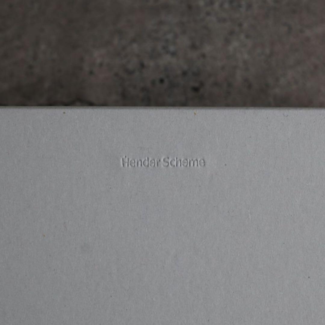 【美品】Hender Scheme ブラックレザー、カード、ケース