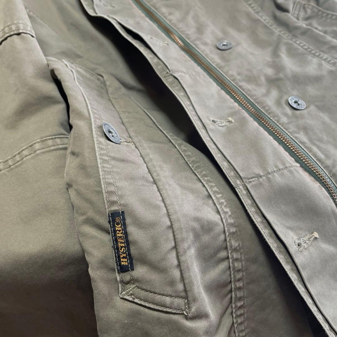 激レアヴィンテージヒステリックグラマー春ヴィンテージカバーオールミリタリーコート