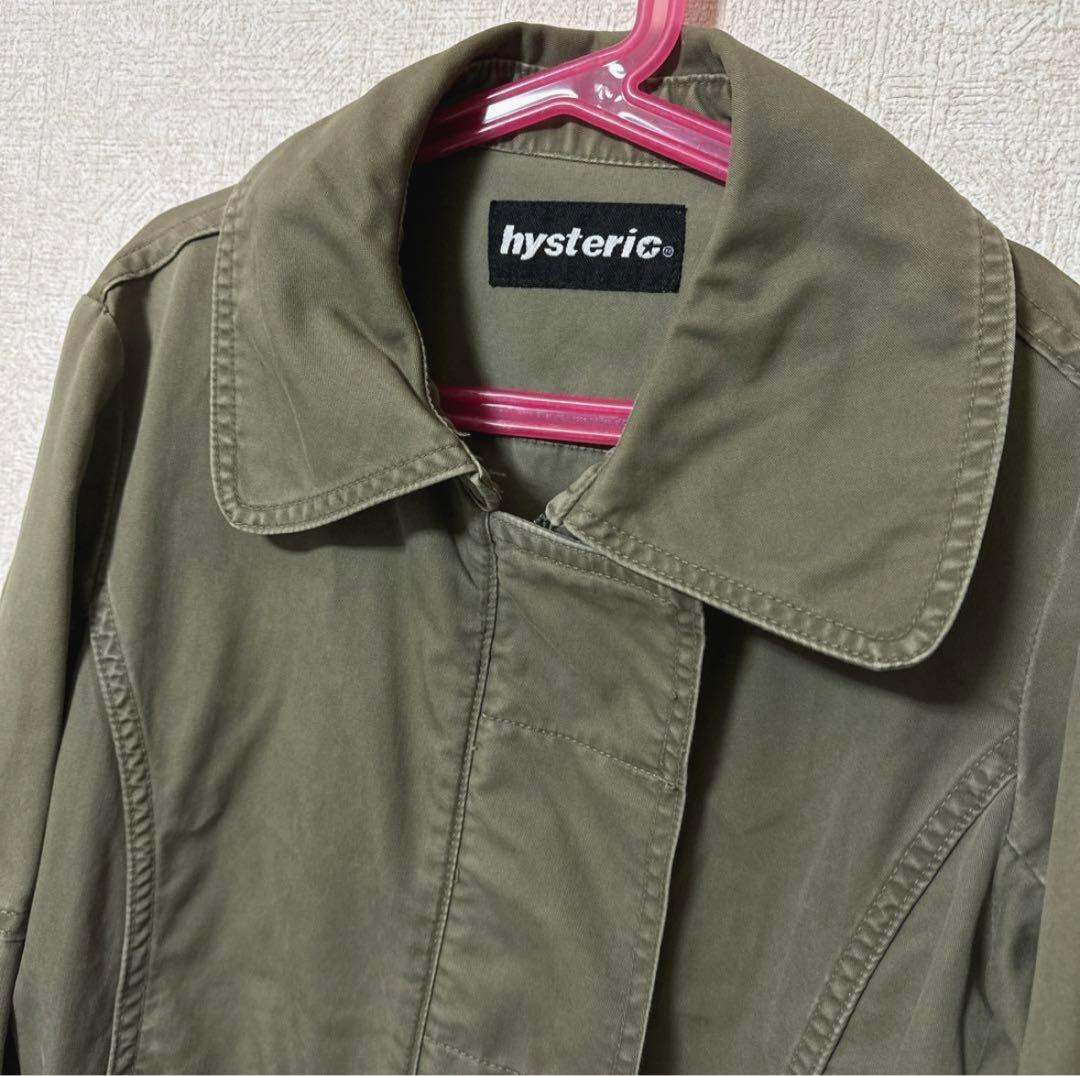 激レアヴィンテージヒステリックグラマー春ヴィンテージカバーオールミリタリーコート