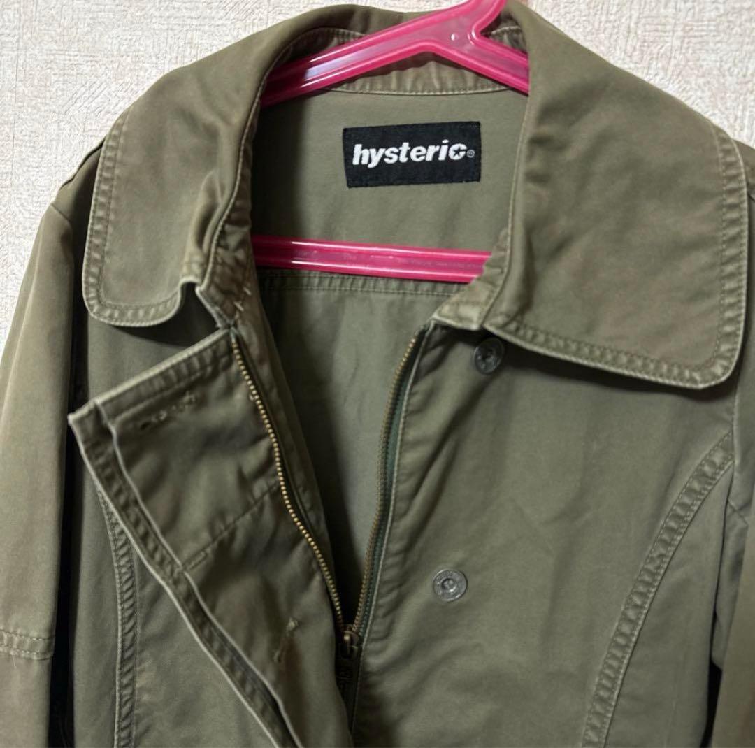 激レアヴィンテージヒステリックグラマー春ヴィンテージカバーオールミリタリーコート