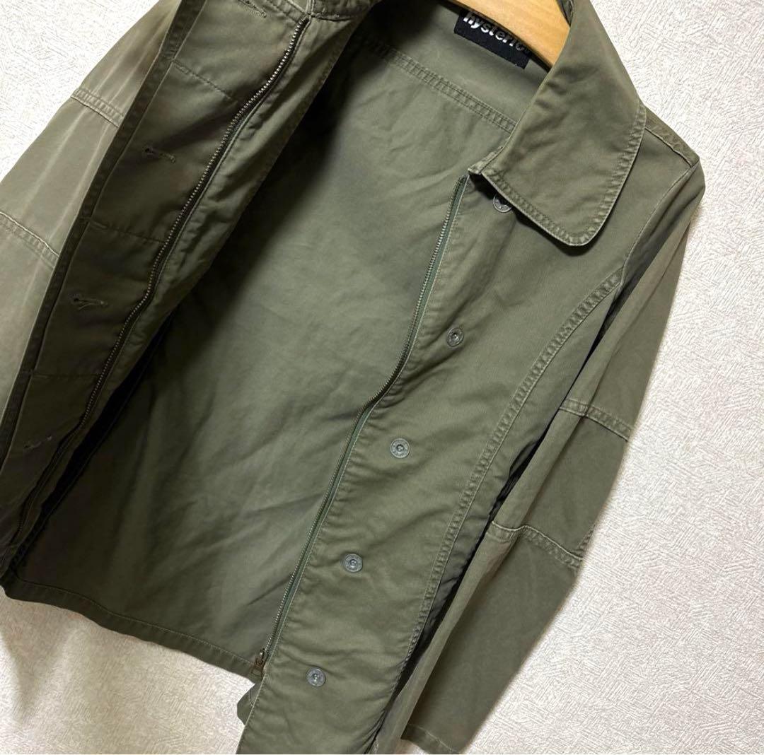 激レアヴィンテージヒステリックグラマー春ヴィンテージカバーオールミリタリーコート