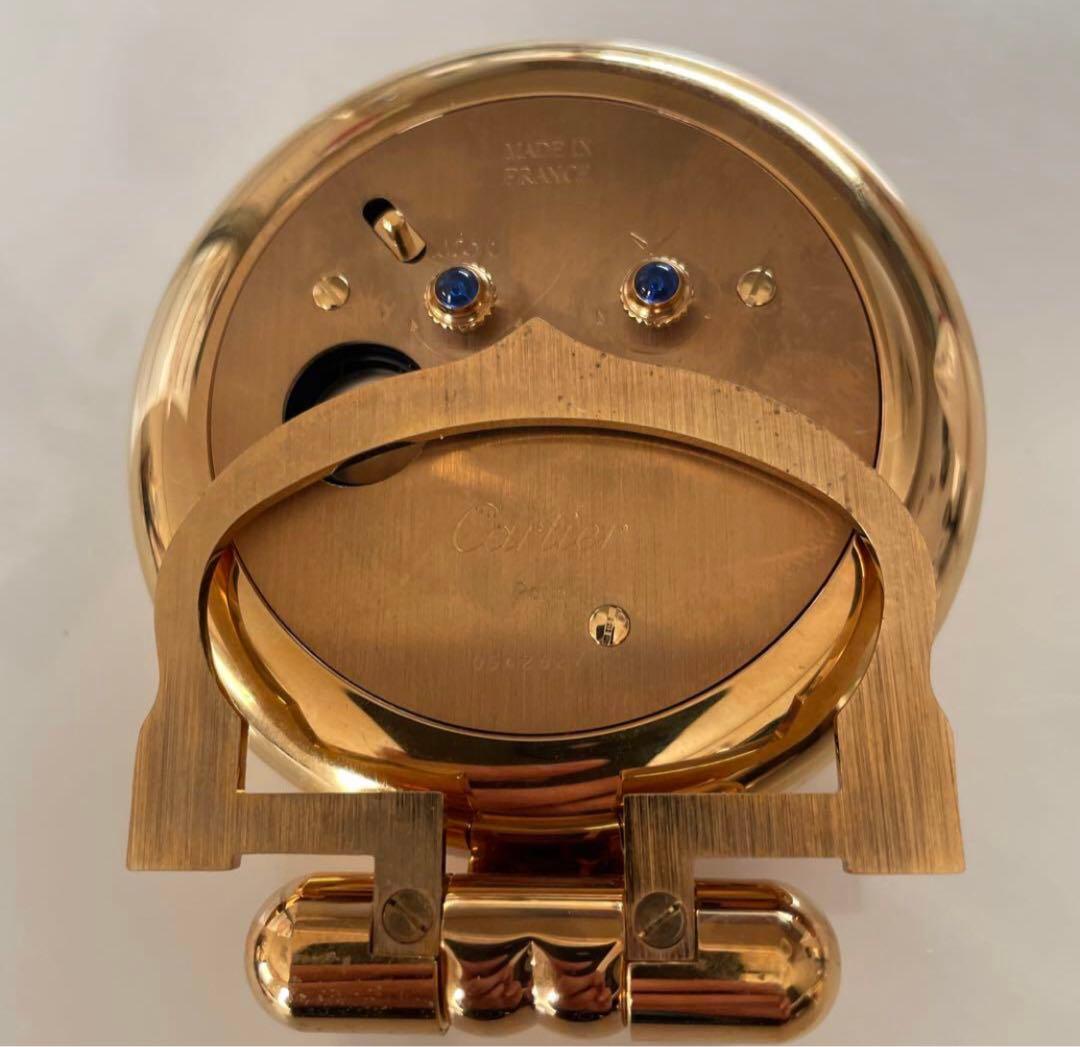 CARTIER カルティエ コリゼ 置時計　トラベルウォッチ　稼働品