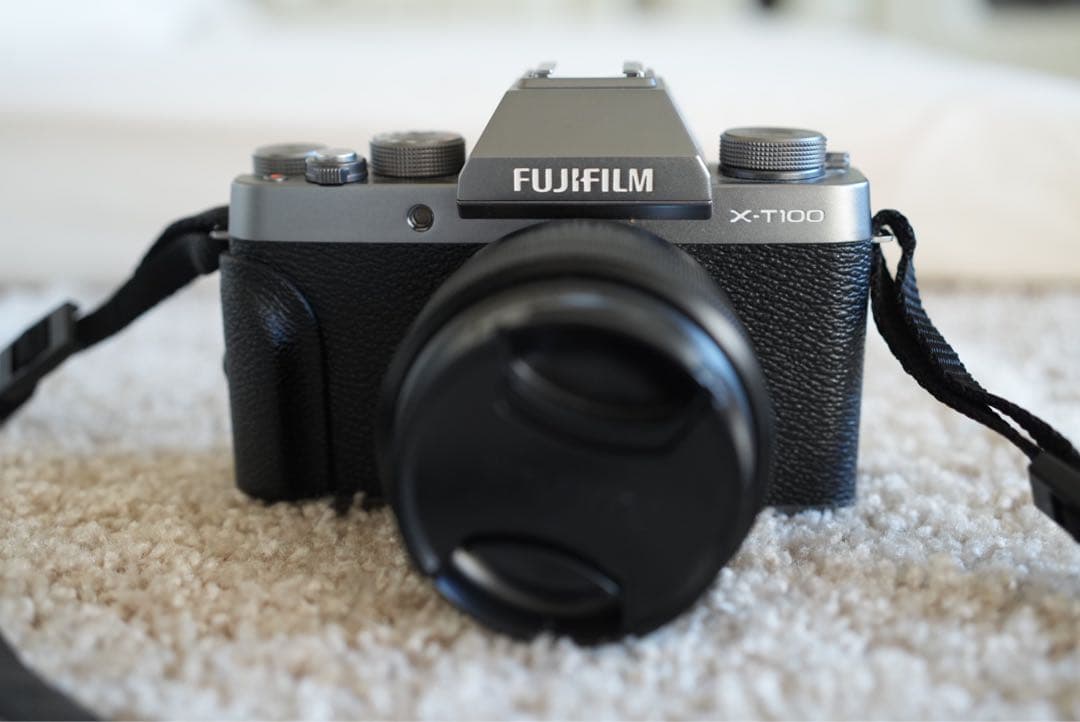 （値下げ）Fujifilm X-T100 ミラーレスカメラ レンズ付き