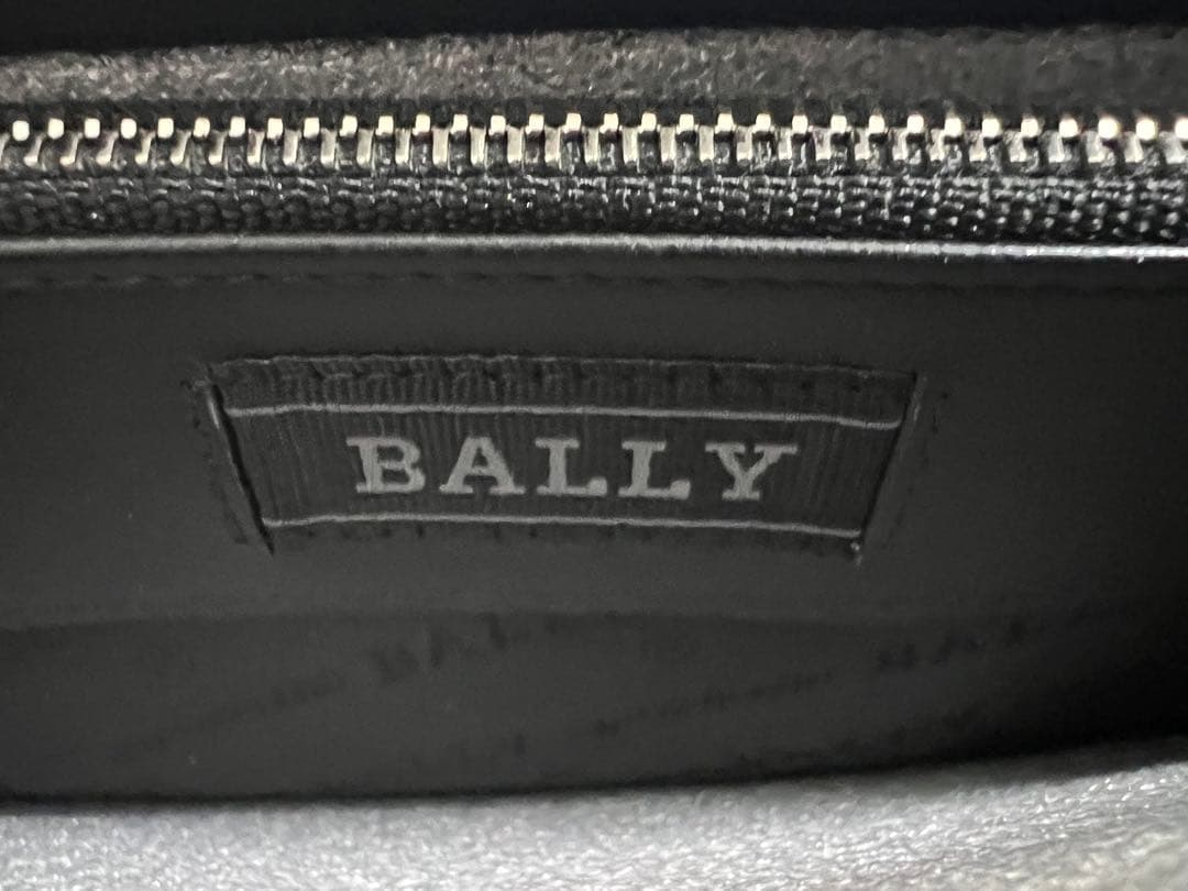BALLY BALEN ラウンドファスナー　長財布 ブラック