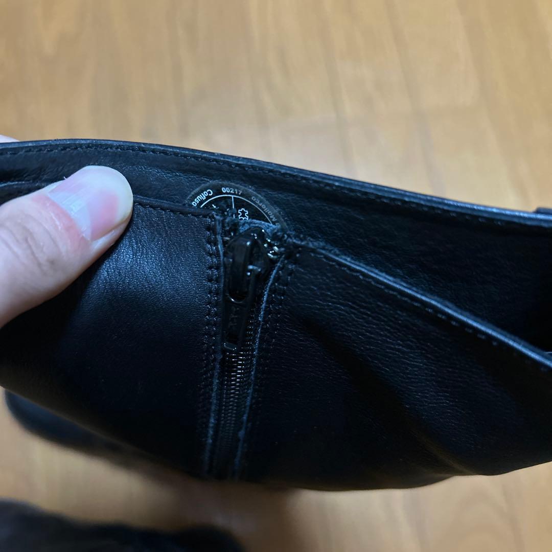 最後の値下げ！CAMPER ブラック ロングブーツ 24cm