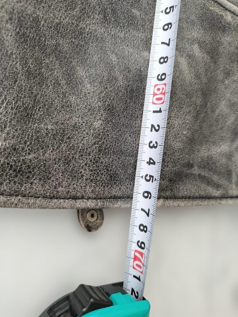 Harley Davidson シングルライダースジャケット グレー