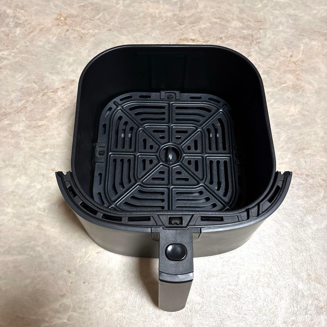 COSORI ノンフライヤー 4.7L 大容量　日本語レシピ付き　グレー