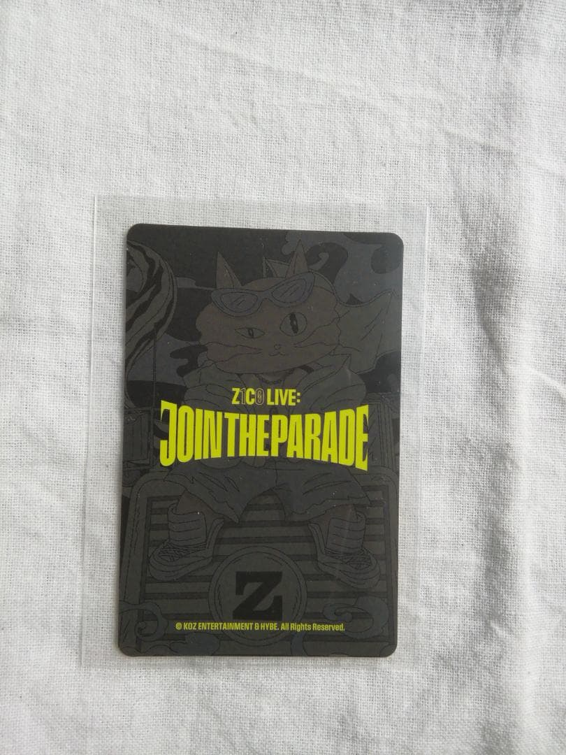 ZICOジコカード JOIN THE PARADE
