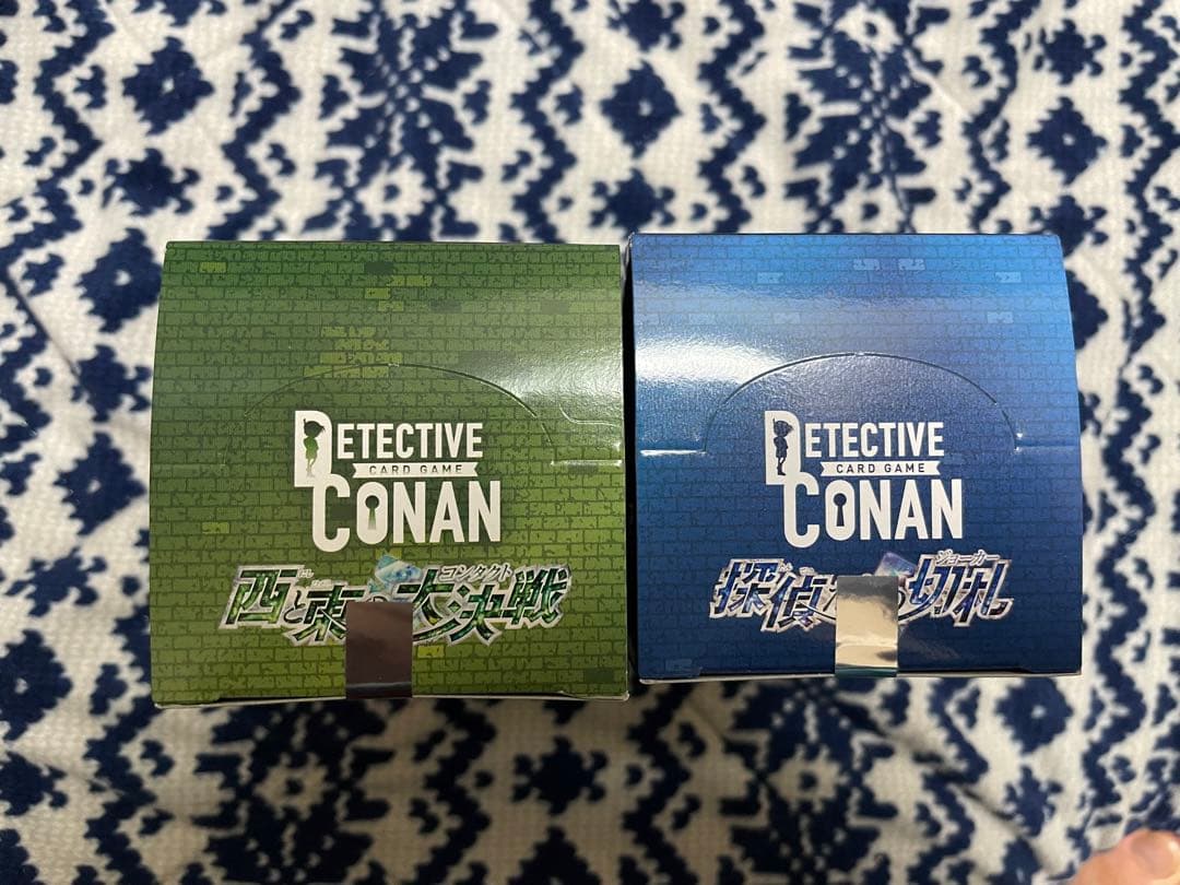 名探偵コナンカードゲーム CT-P01 CT-P02 未開封BOX テープ付き