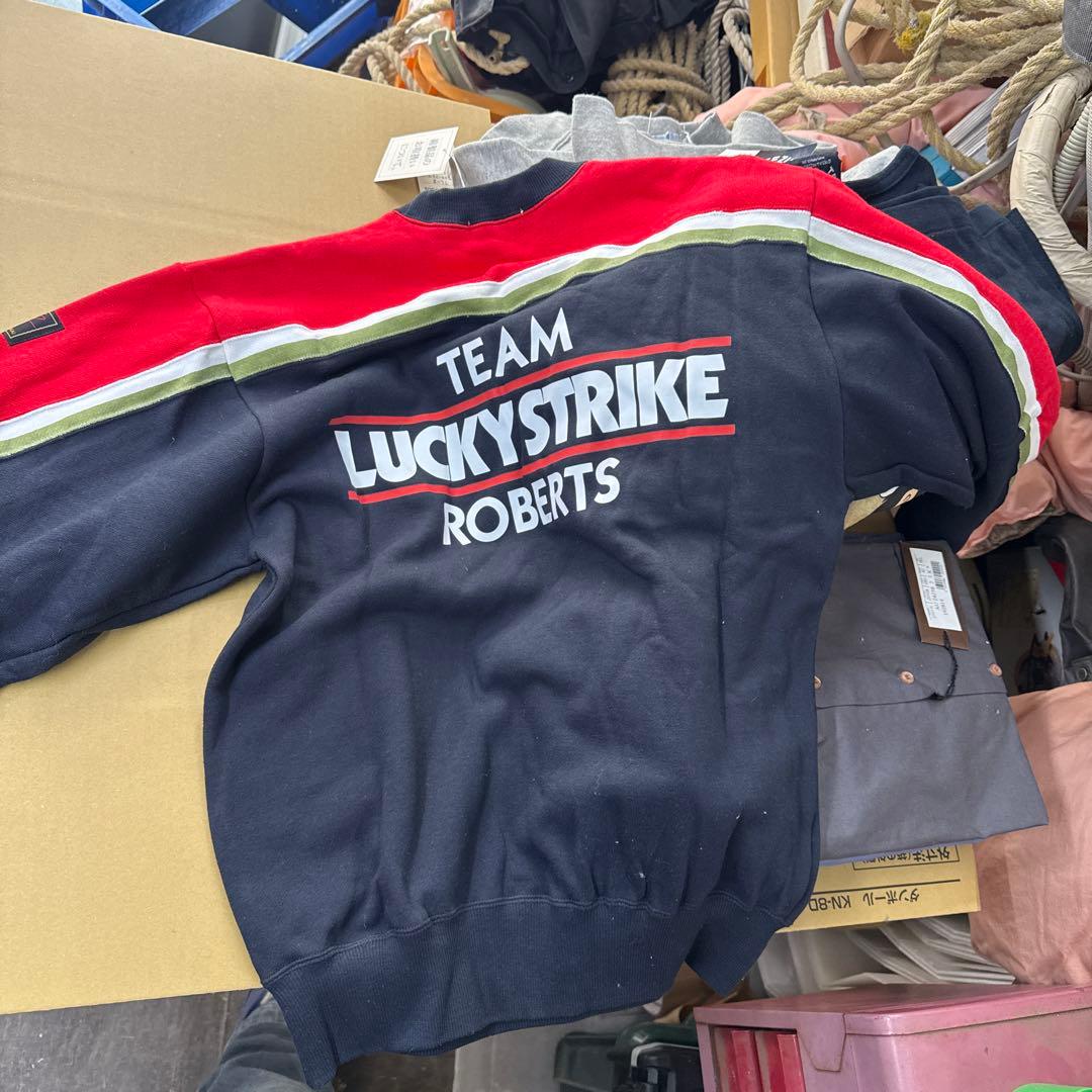 未使用 ラッキーストライク ビンテージ レーシング スウェット トレーナー
