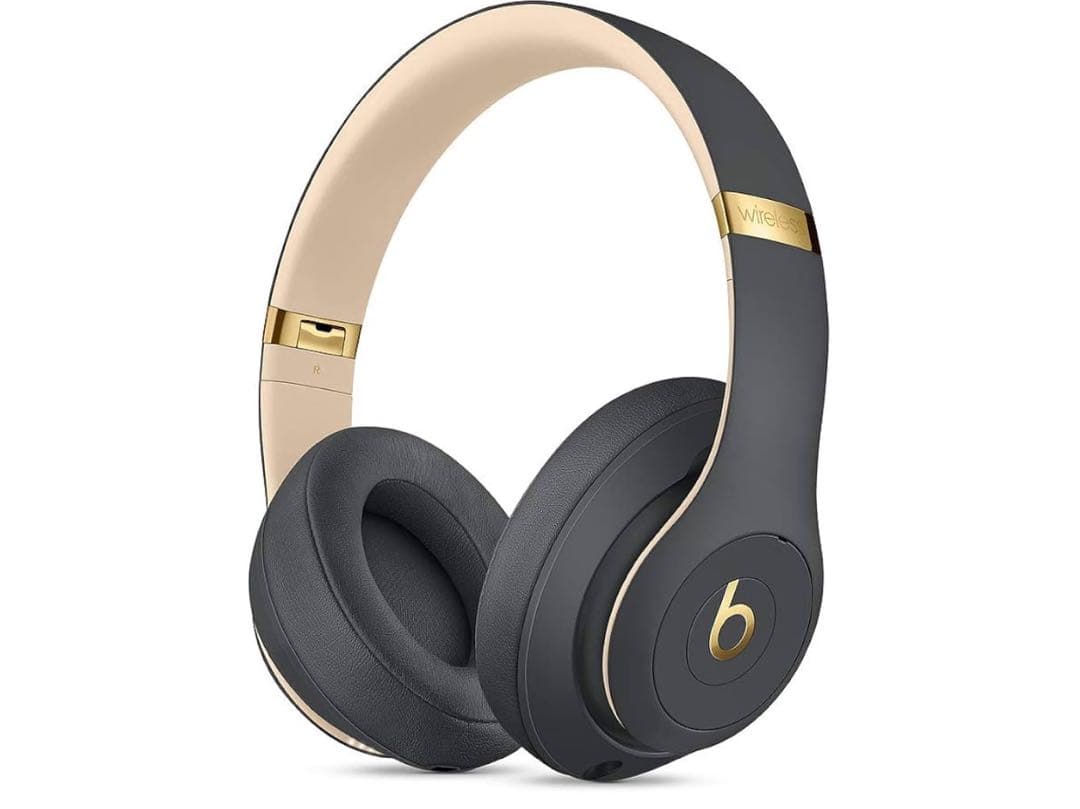 Beats Studio3 Wireless ヘッドホン グレー/アイボリー