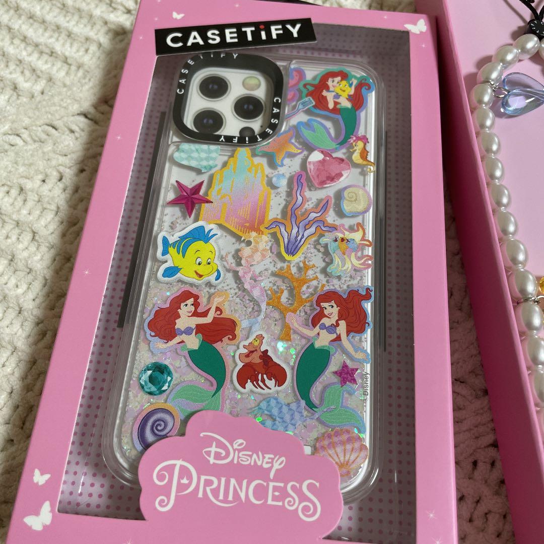 CASETiFY ディズニーiPhone 12 pro用ケース & ストラップ