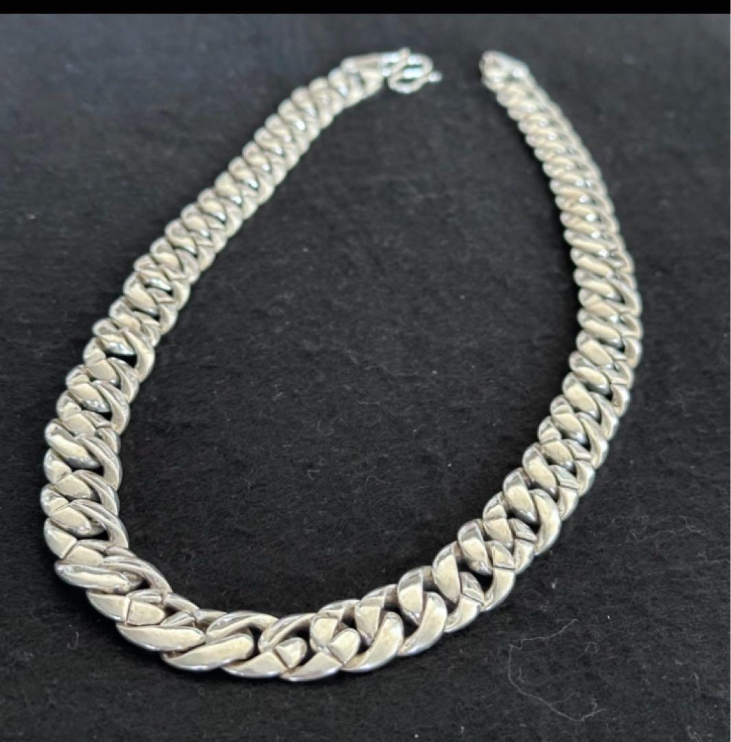 ブレスレット117g ネックレスシルバー925 2点