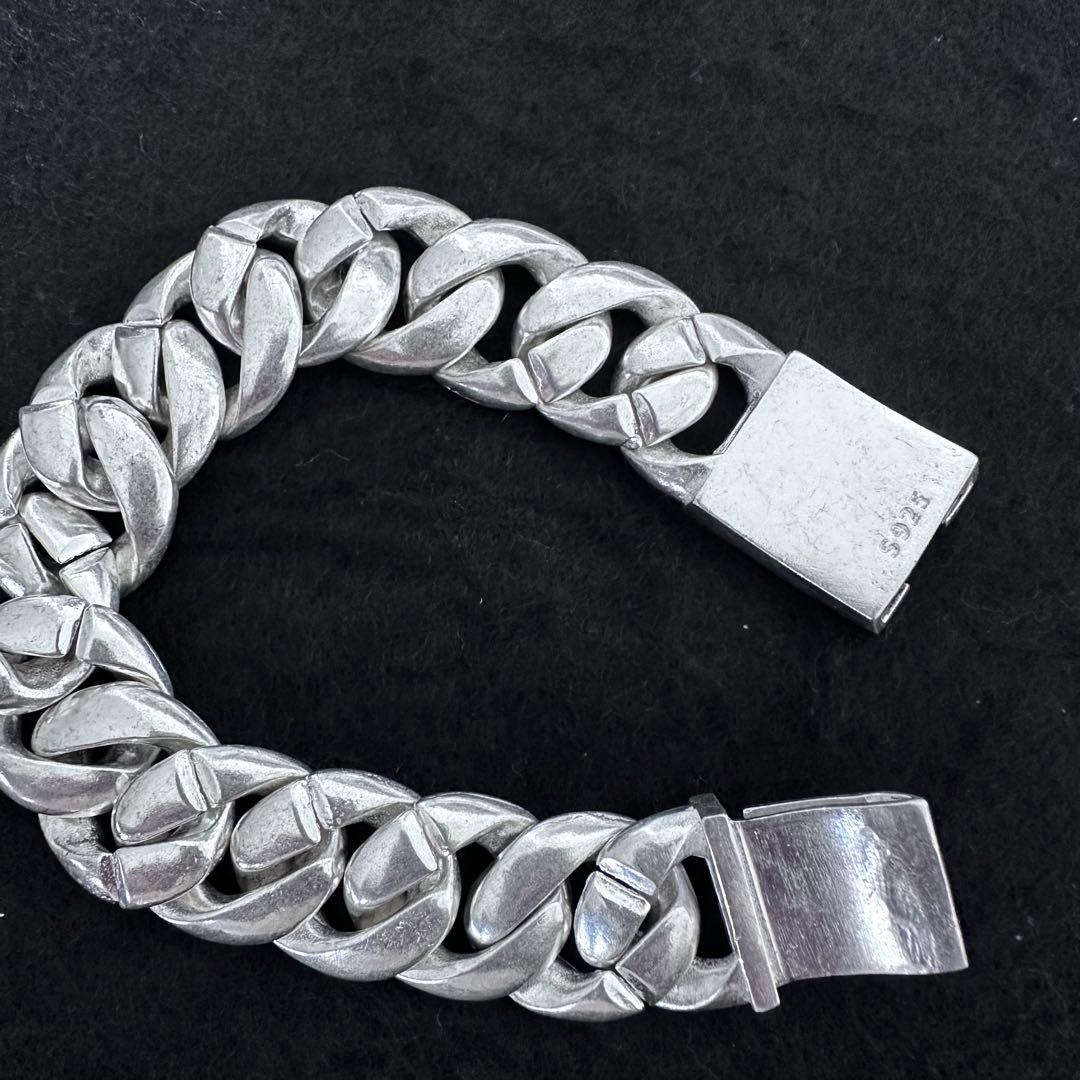 ブレスレット117g ネックレスシルバー925 2点