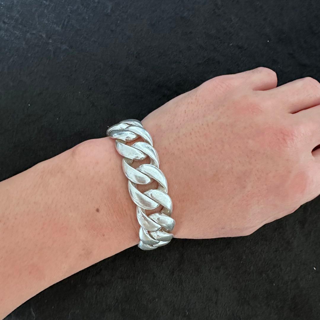 ブレスレット117g ネックレスシルバー925 2点