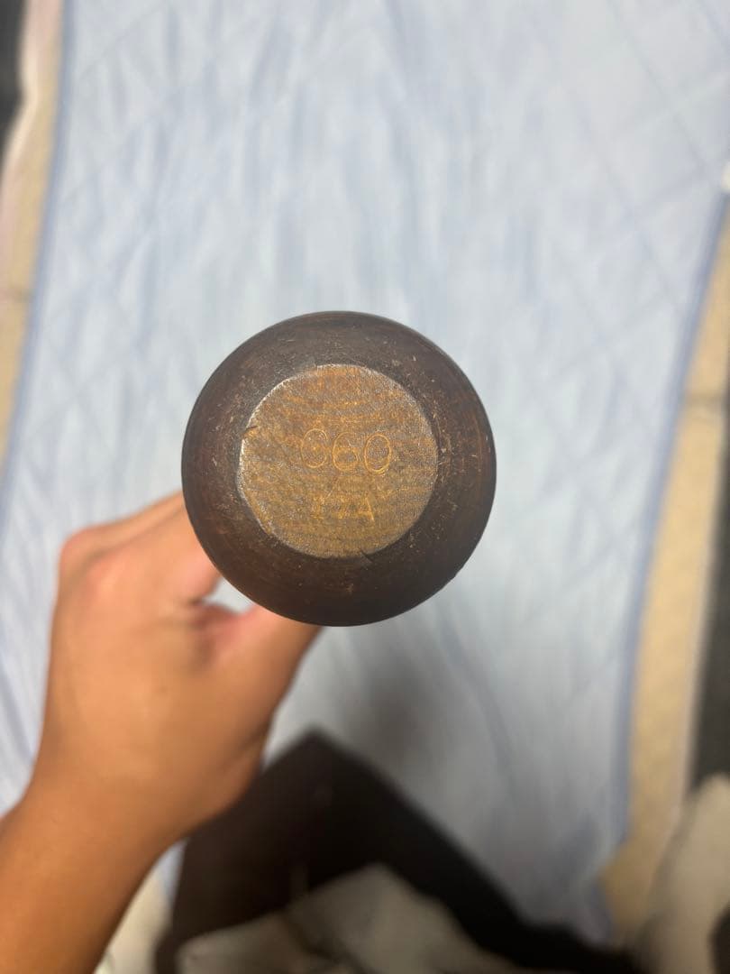 広島東洋カープ安倍友裕実使用バット