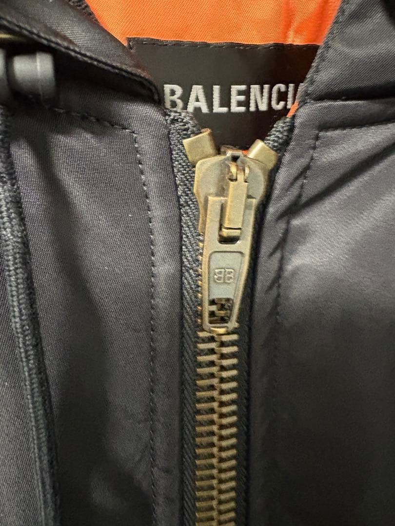 BALENCIAGA カレッジロゴ　ボンバージャケット　最安値