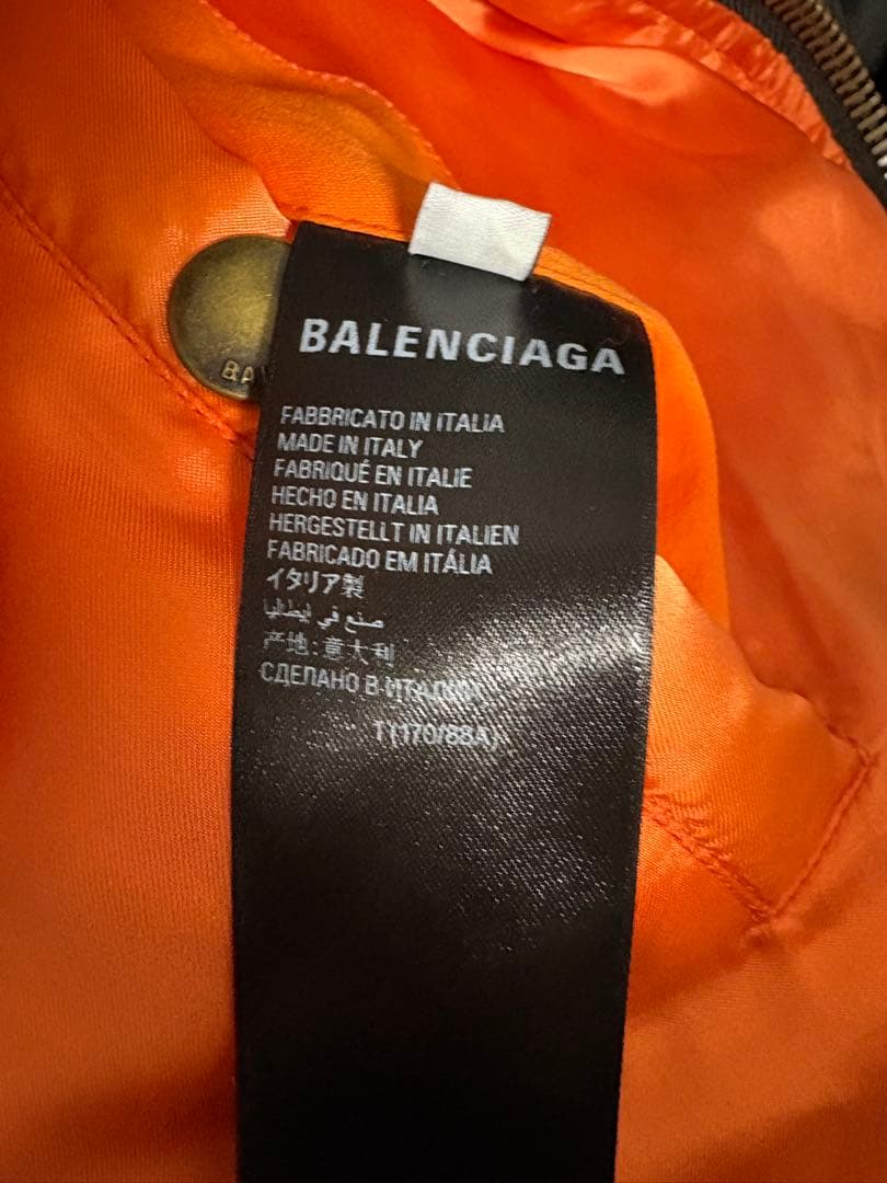 BALENCIAGA カレッジロゴ　ボンバージャケット　最安値