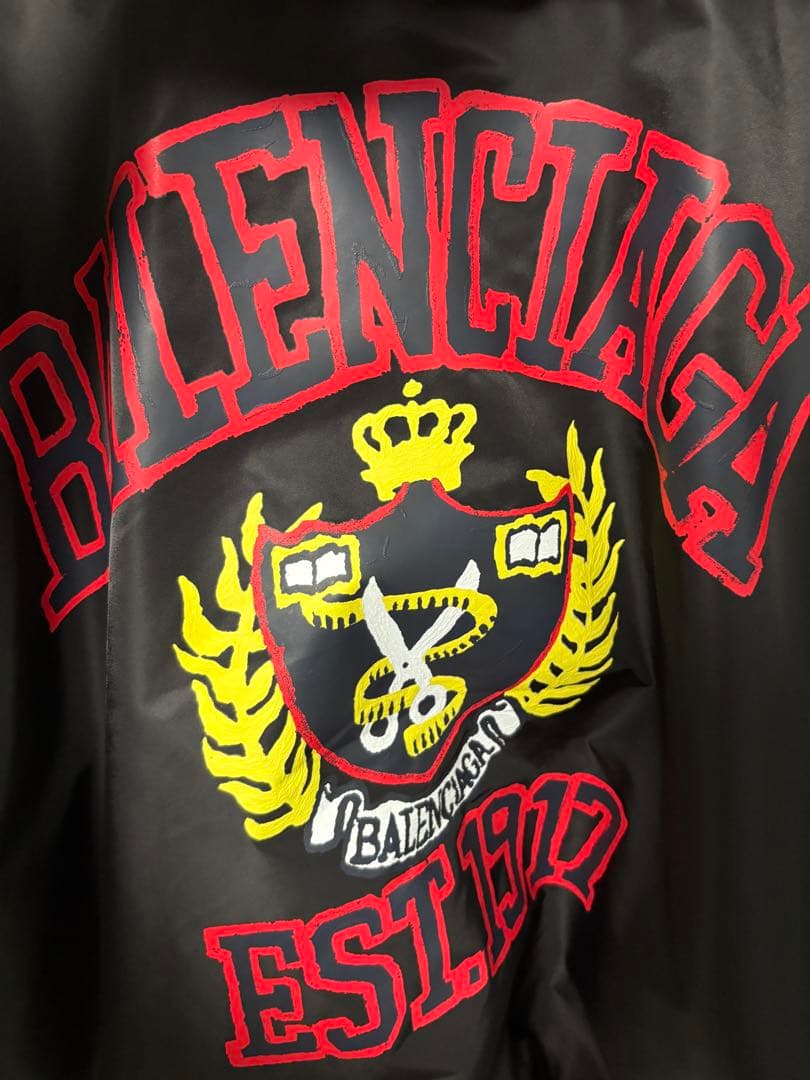 BALENCIAGA カレッジロゴ　ボンバージャケット　最安値